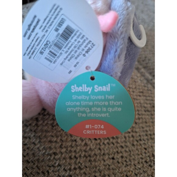Aurora Palm Pals 5" Shelby Snail Plush Stuffed Animal Toy NEW‎ - Picture 7 of 10